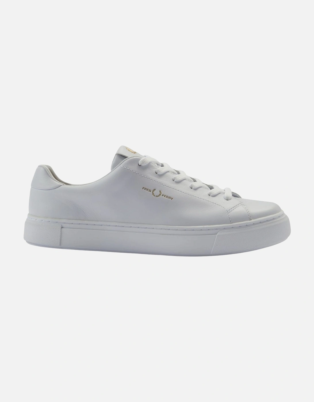 Classic Logo Plain White Sneaker, 5 of 4