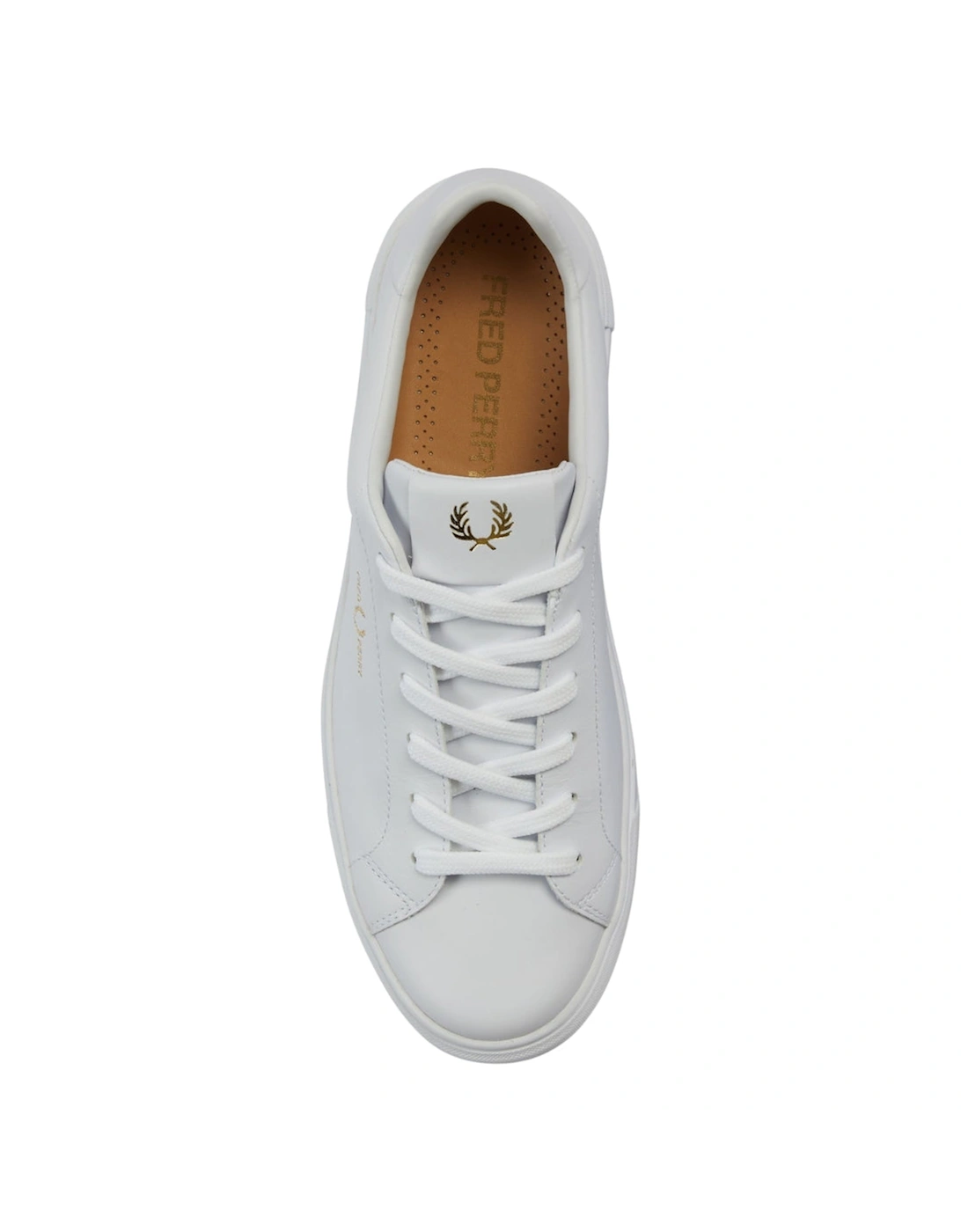 Classic Logo Plain White Sneaker
