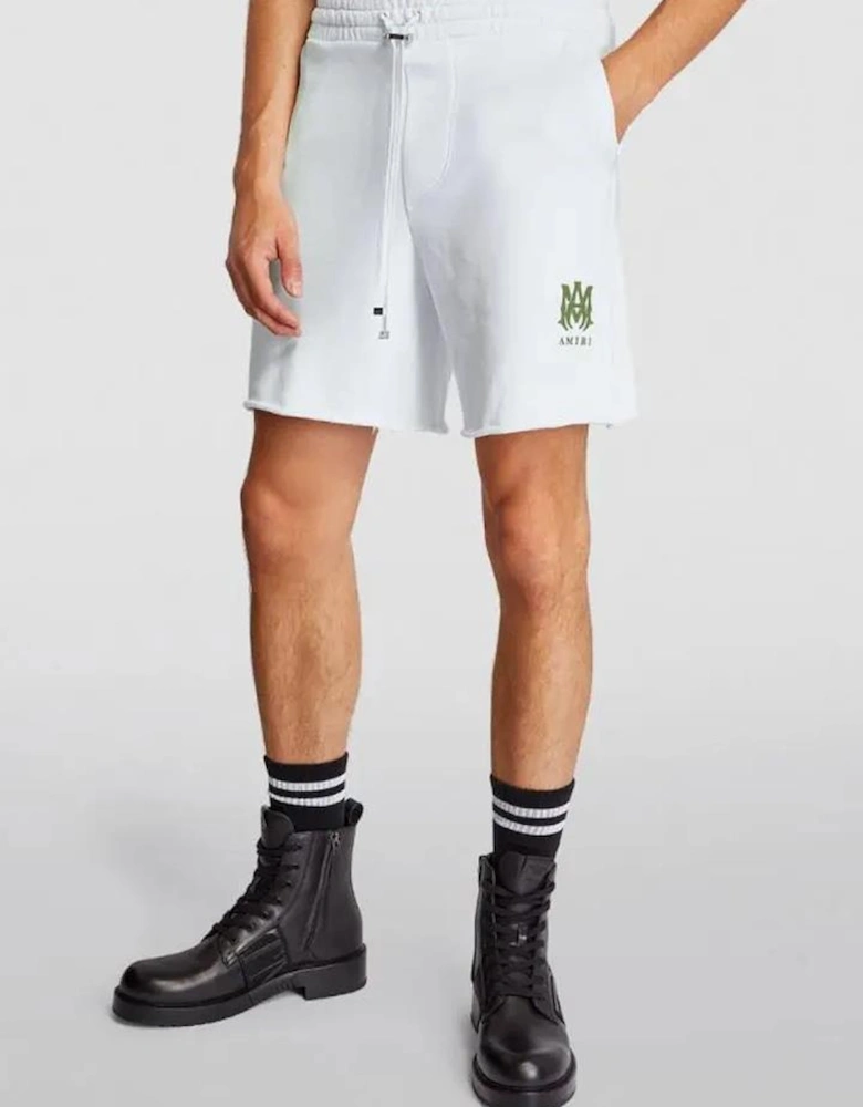 MA Logo Sweatshorts in White