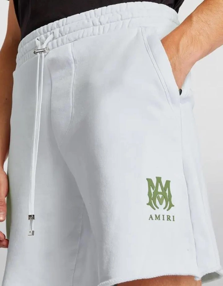 MA Logo Sweatshorts in White