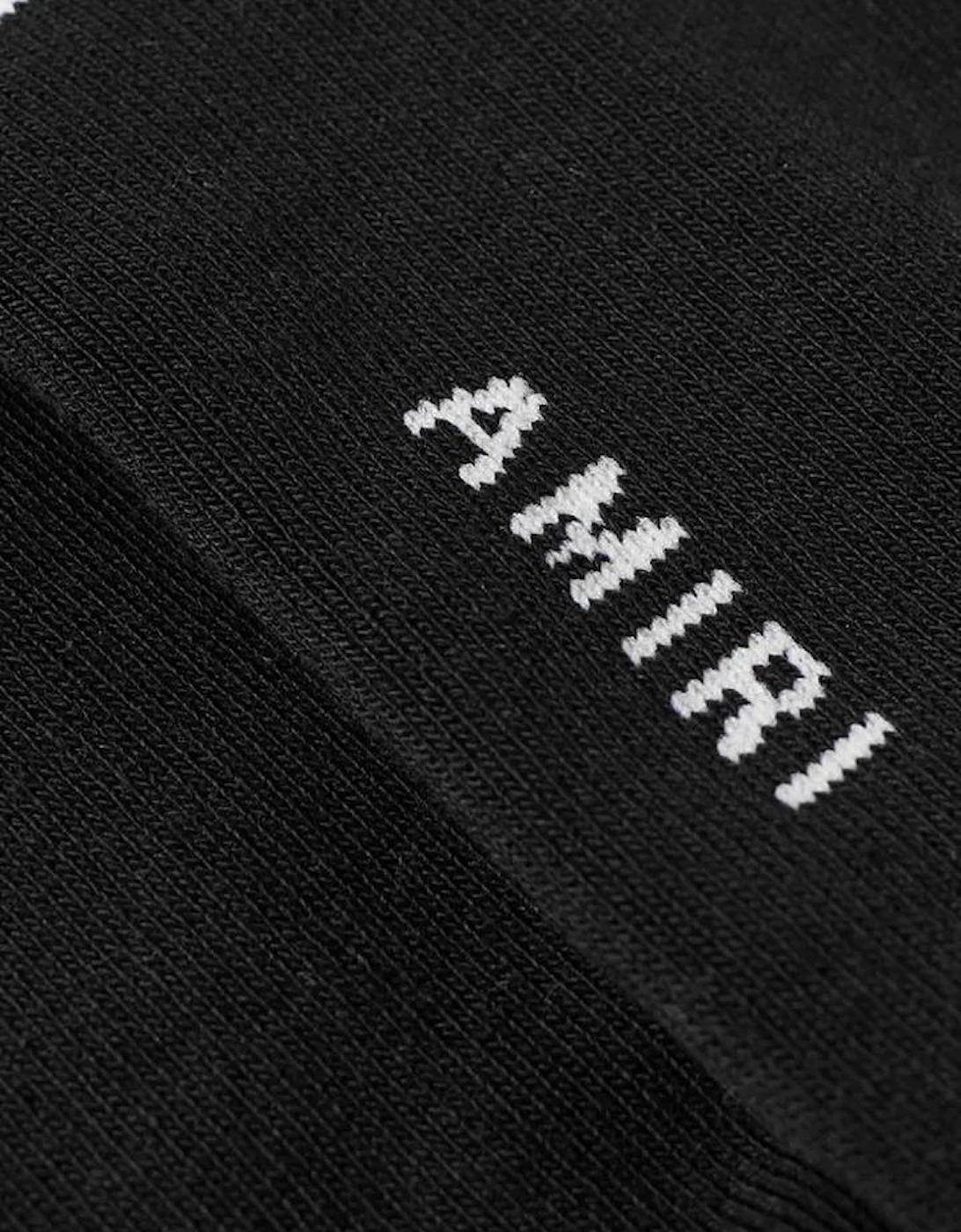 MA Embroidery Socks in Black