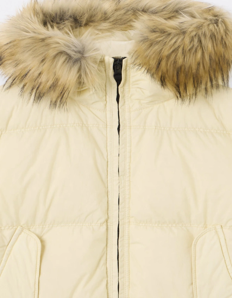 KIDS S0A23 HOODED DOWN COAT