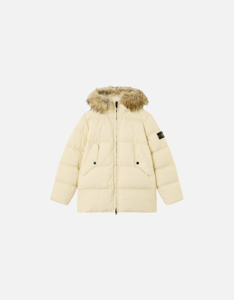 KIDS S0A23 HOODED DOWN COAT