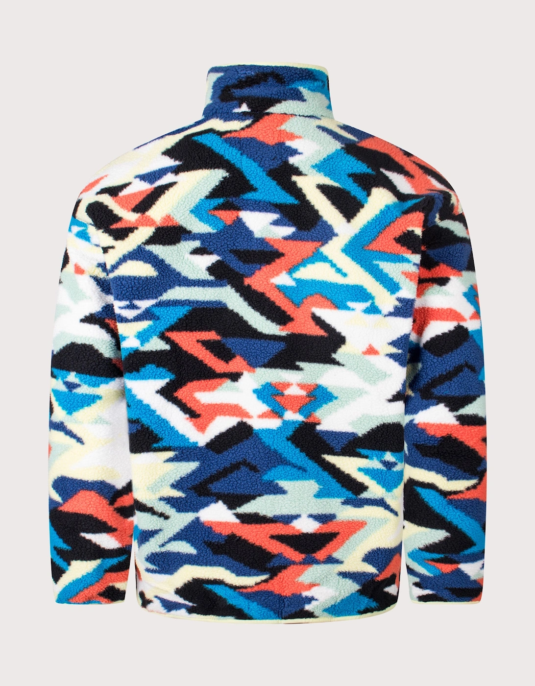 Helvetia II Printed Half Snap Fleece Sweatshirt