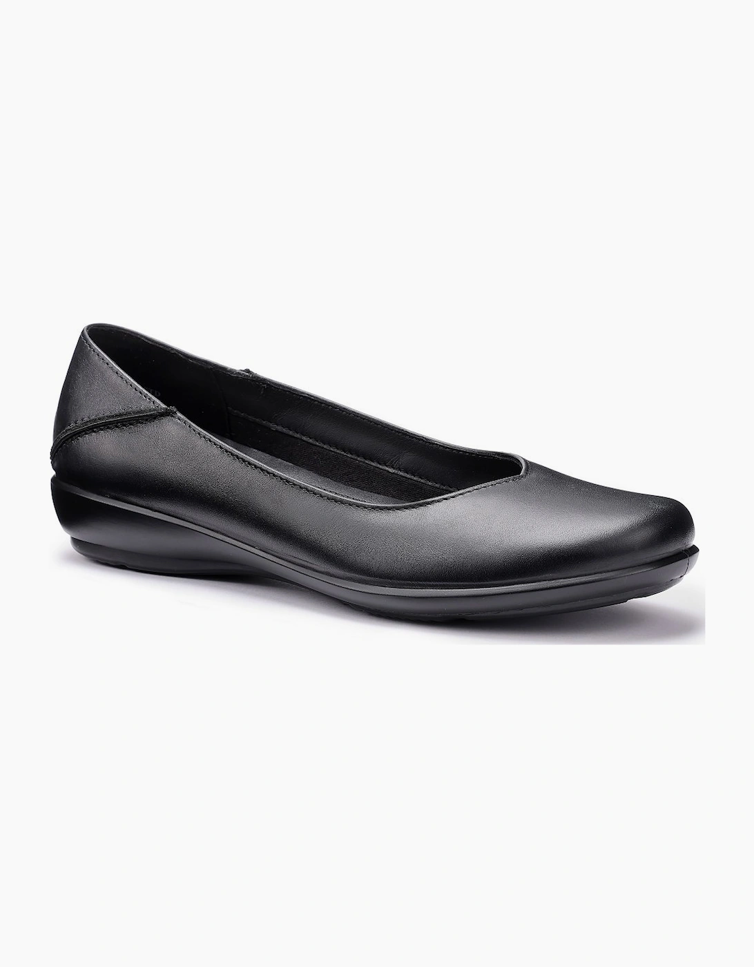 Hotter Women's Black Birdie Ballet Pumps  Size 4.5