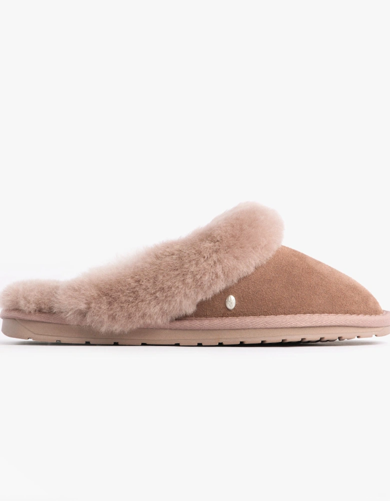 Australia JOLIE Womens Mule Sheepskin Slippers Mocha