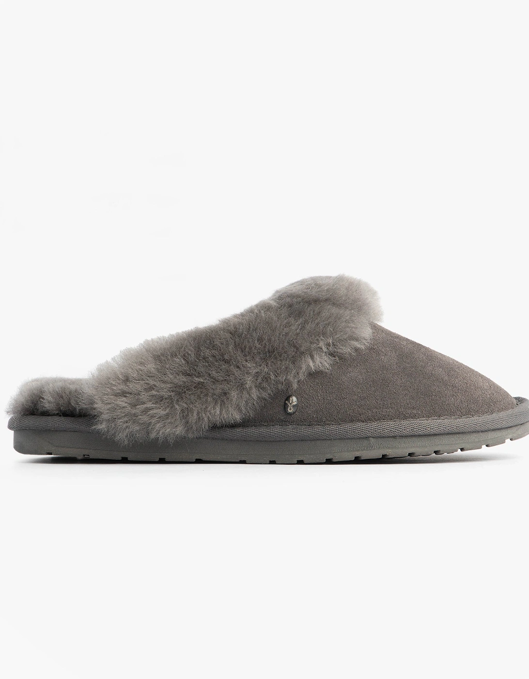 Australia JOLIE Womens Mule Sheepskin Slippers Charcoal, 7 of 6