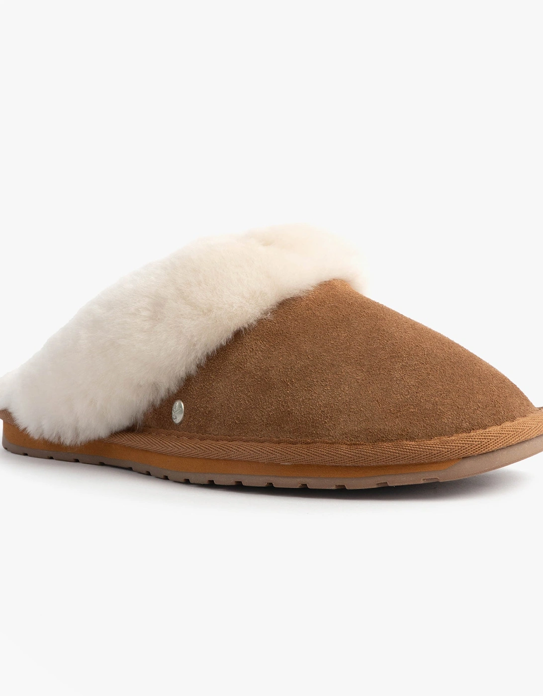 Australia JOLIE Womens Mule Sheepskin Slippers Chestnut