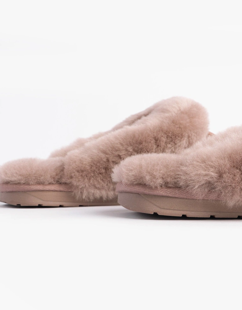 Australia JOLIE Womens Mule Sheepskin Slippers Mocha