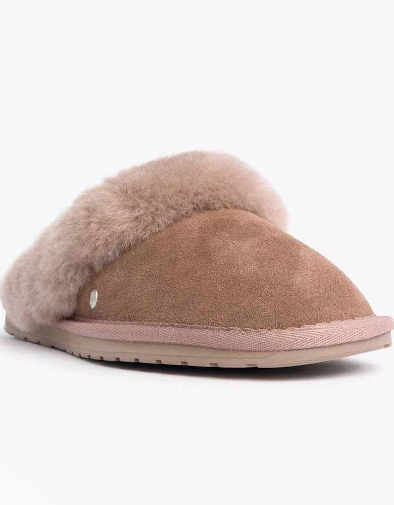 Australia JOLIE Womens Mule Sheepskin Slippers Mocha