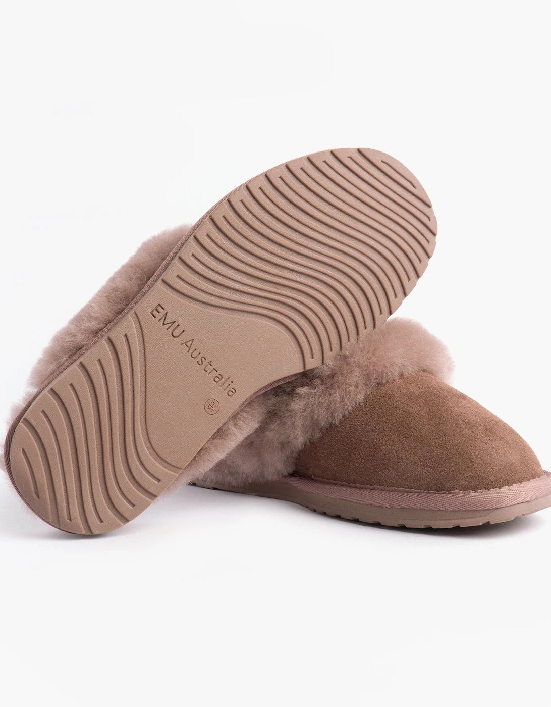 Australia JOLIE Womens Mule Sheepskin Slippers Mocha