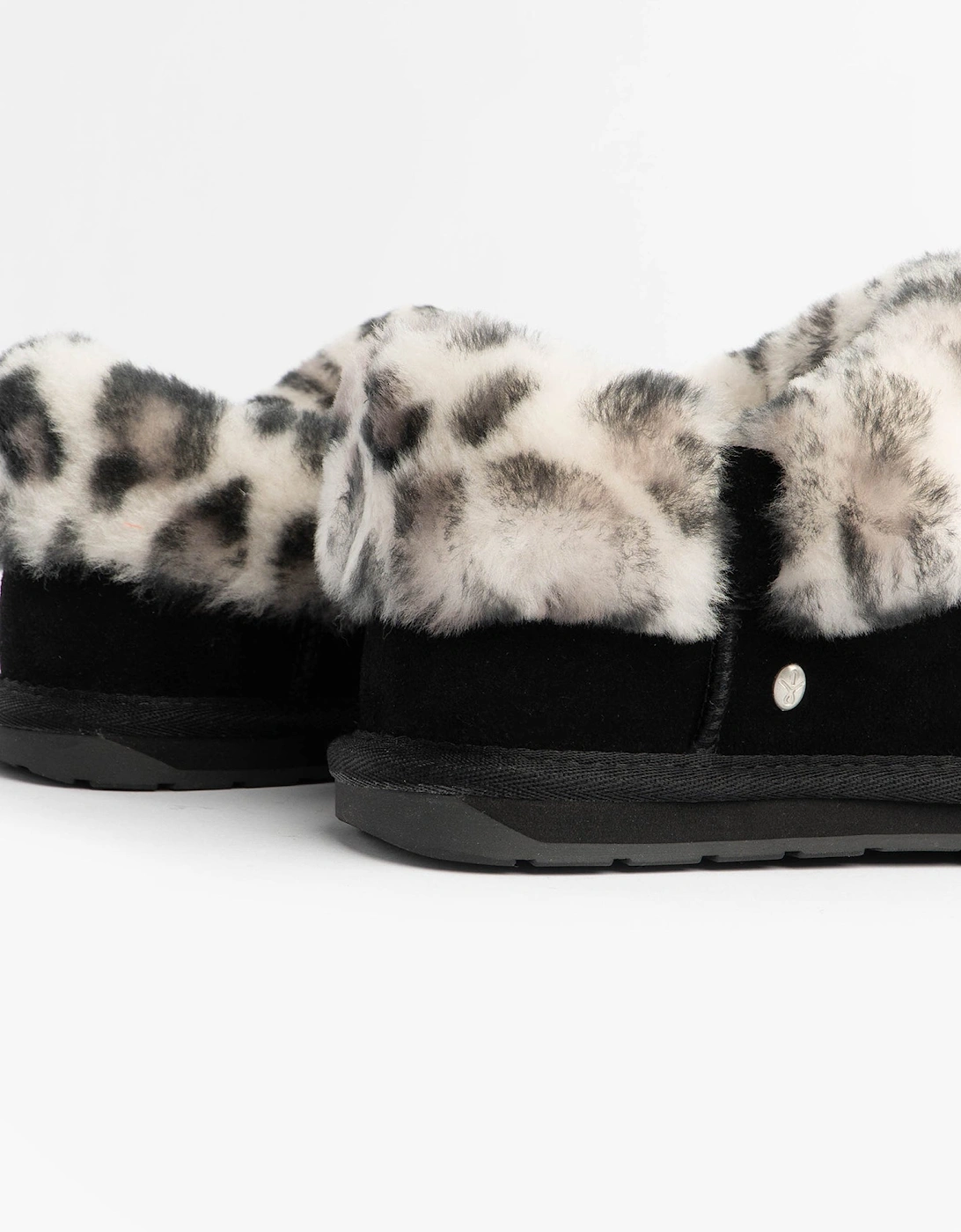 Australia BAIA BOW Womens Sheepskin Slipper Boots Black
