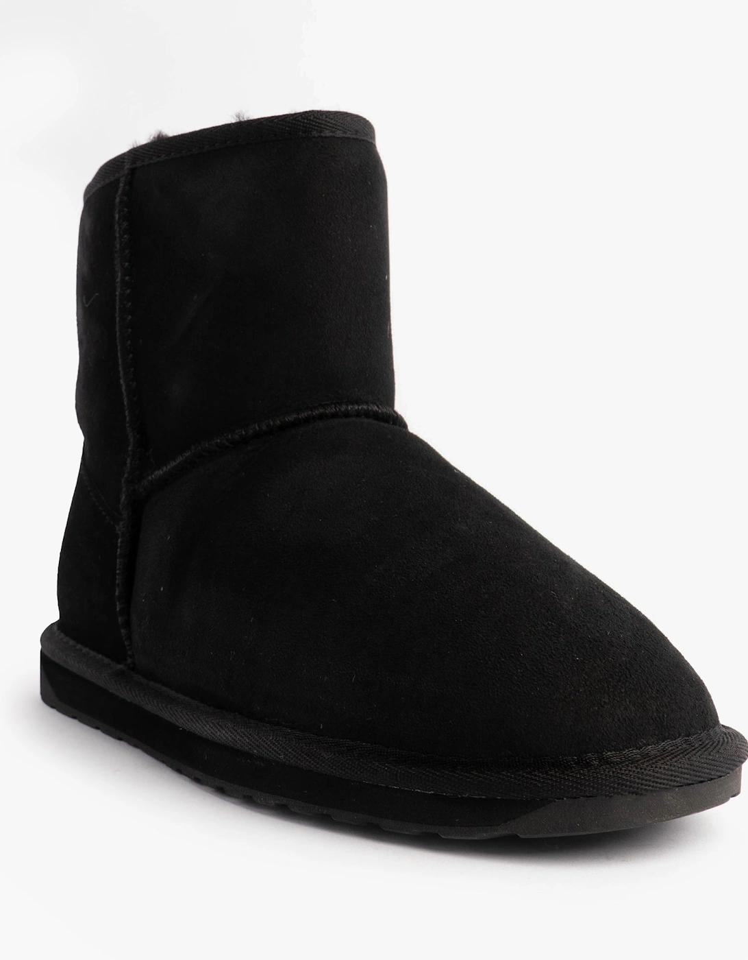 Australia STINGER MINI Womens Sheepskin Boot Black