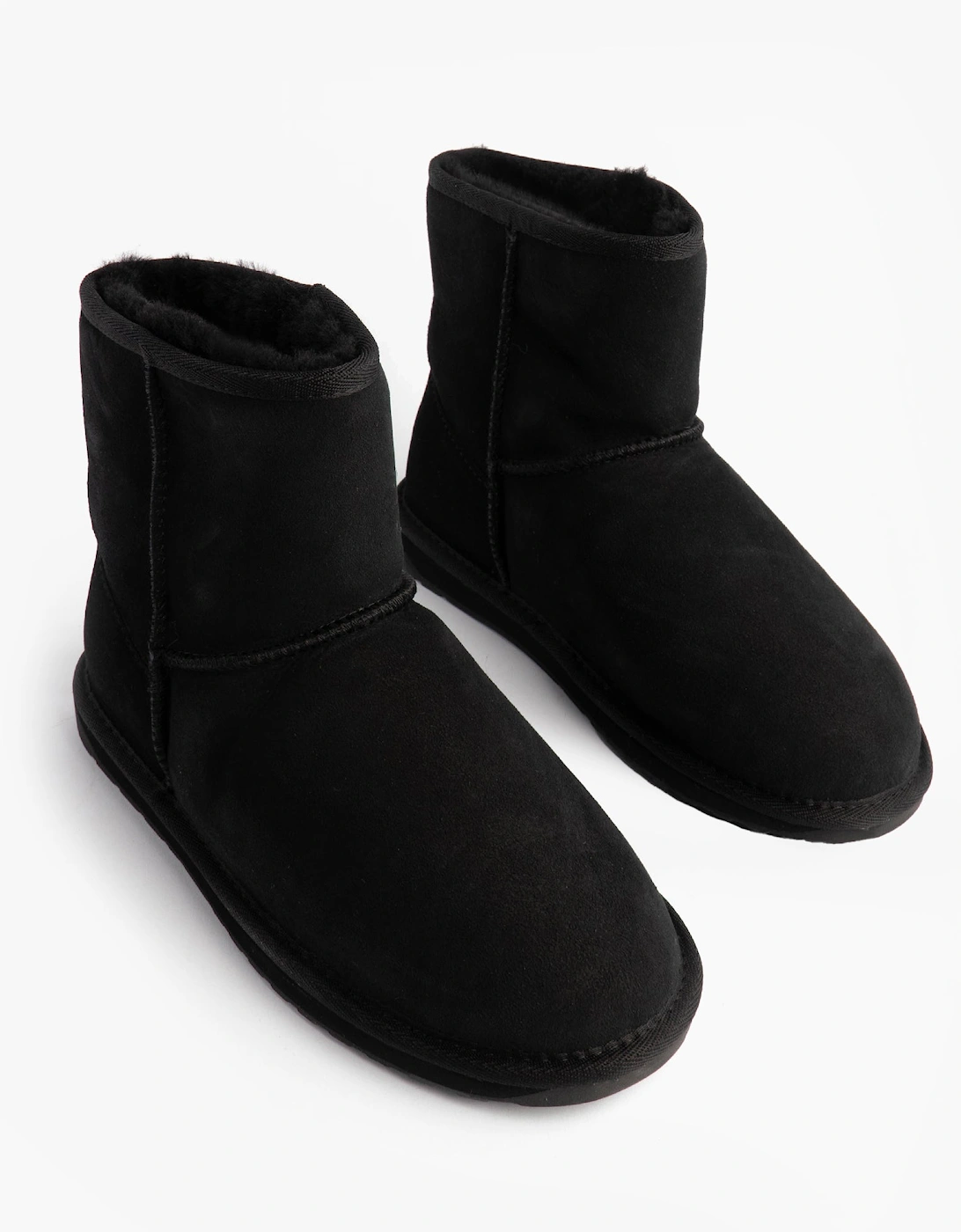 Australia STINGER MINI Womens Sheepskin Boot Black