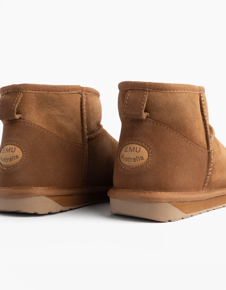 Australia STINGER MICRO Womens Sheepskin Boot Chestnut