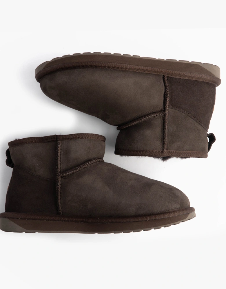 Australia STINGER MICRO Womens Sheepskin Boot Chocolate