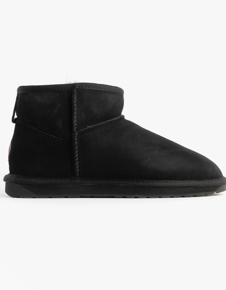 Australia STINGER MICRO Womens Sheepskin Boot Black