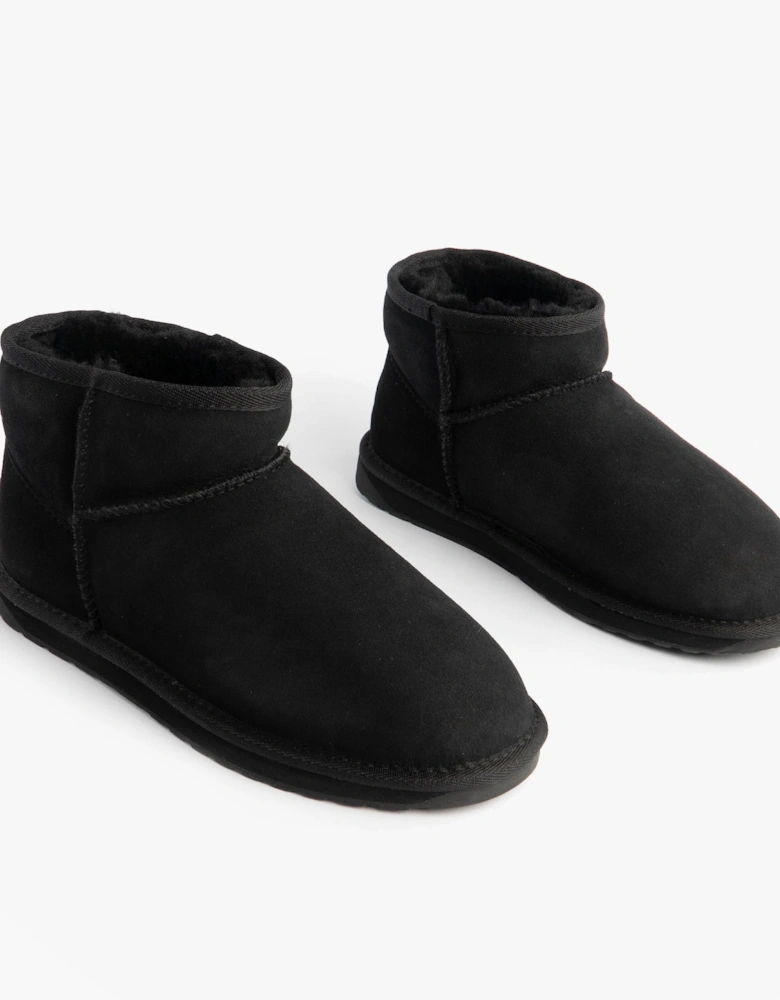 Australia STINGER MICRO Womens Sheepskin Boot Black