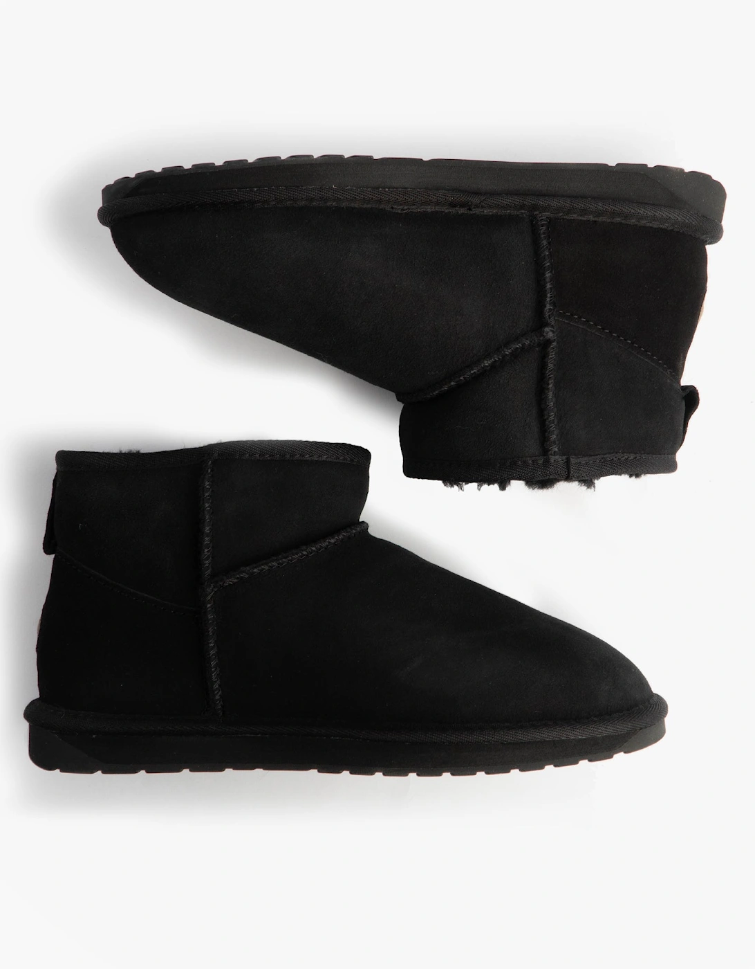Australia STINGER MICRO Womens Sheepskin Boot Black