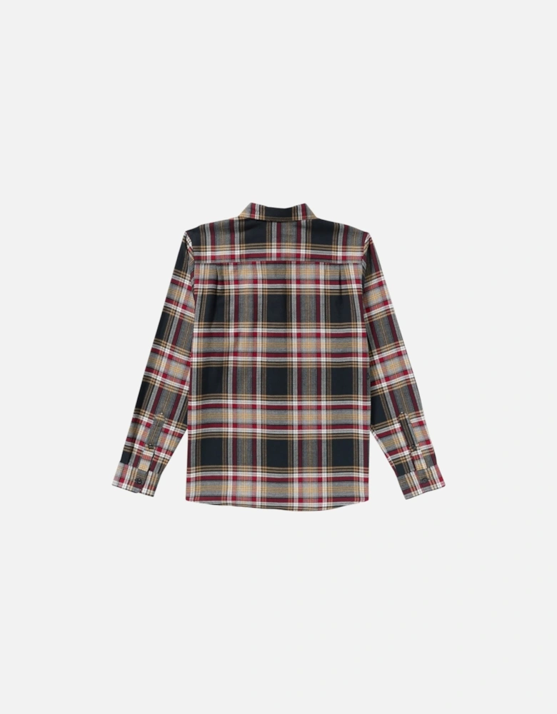 Netastone Flannel Shirt - Antique Black