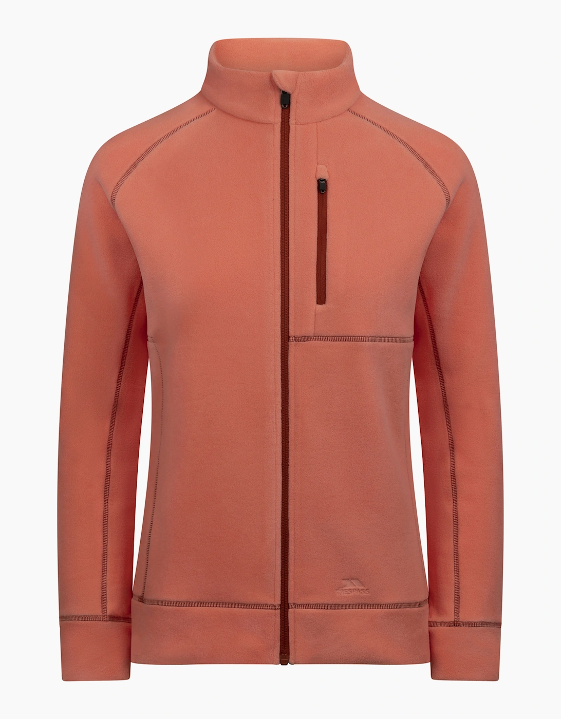 Trespass Women's Orange / Script At200 Fleece Jacket - Size: 18/16