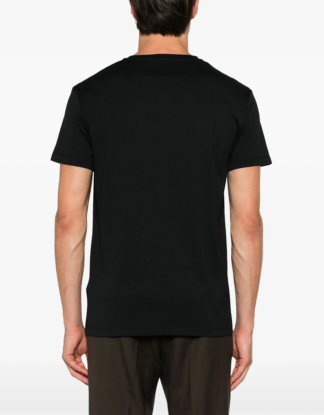 FF Labyrinth Embroidered T-shirt in Black