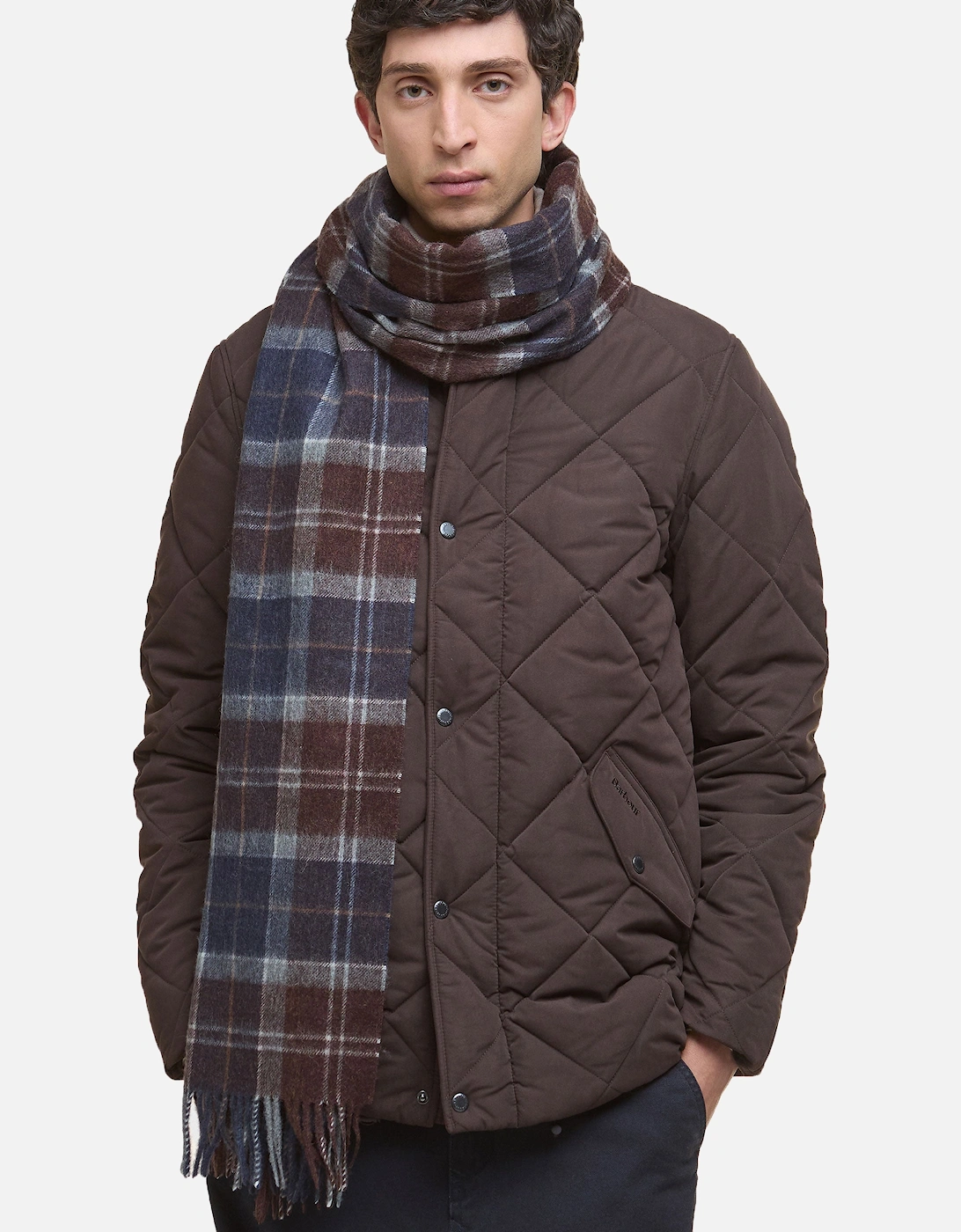 Braden Scarf Midnight Oak Tartan