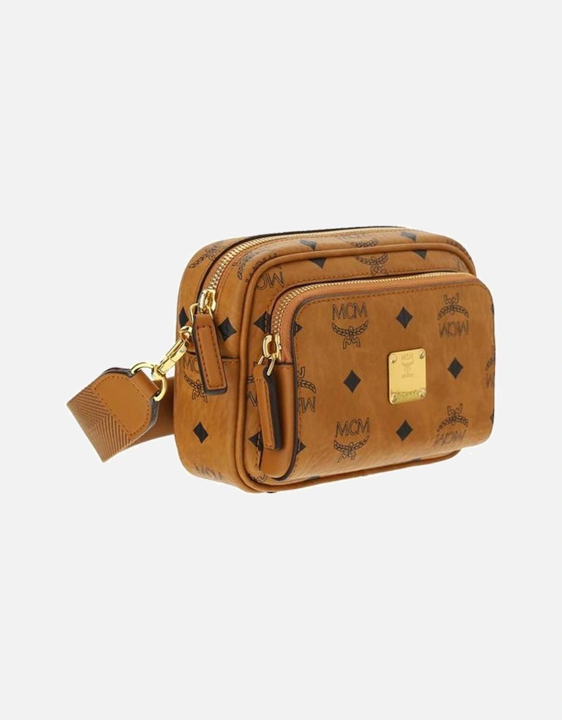 Iconic Monogram Print Shoulder Bag with Gold-Tone Details Women -