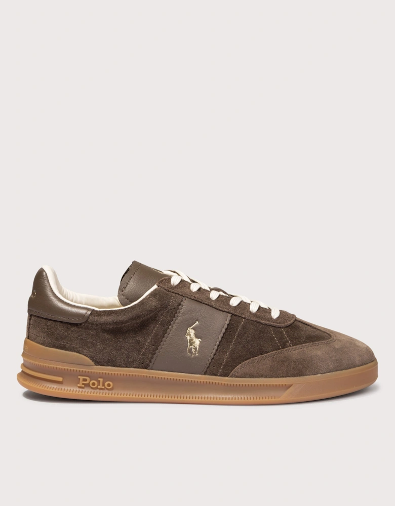 Heritage Aera Leather Suede Trainers