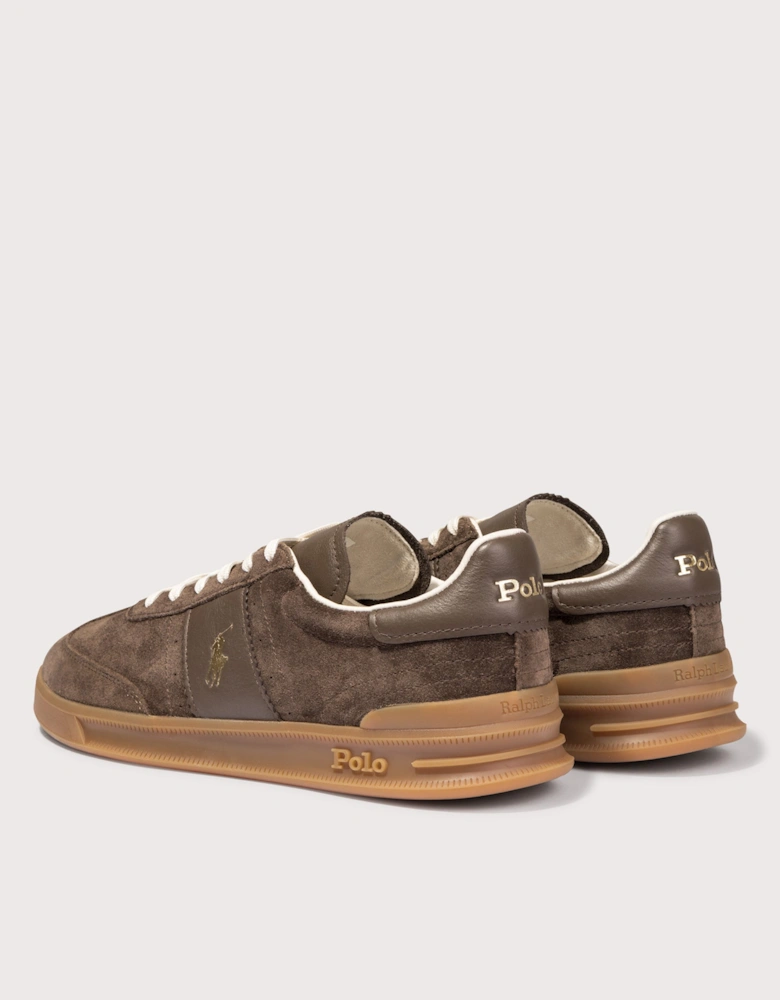 Heritage Aera Leather Suede Trainers
