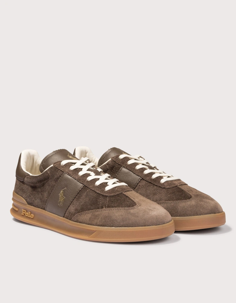 Heritage Aera Leather Suede Trainers
