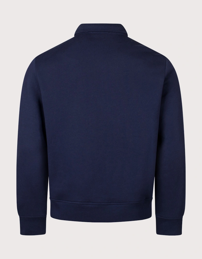 The RL Logo Collared Sweatshirt