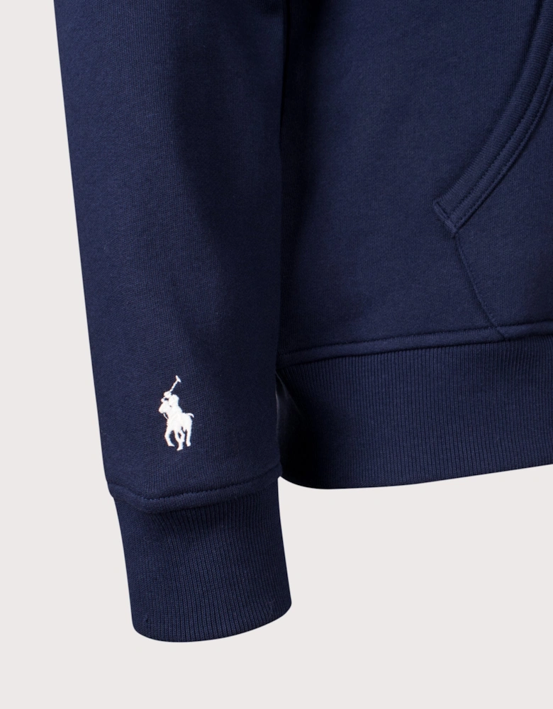 The RL Logo Collared Sweatshirt
