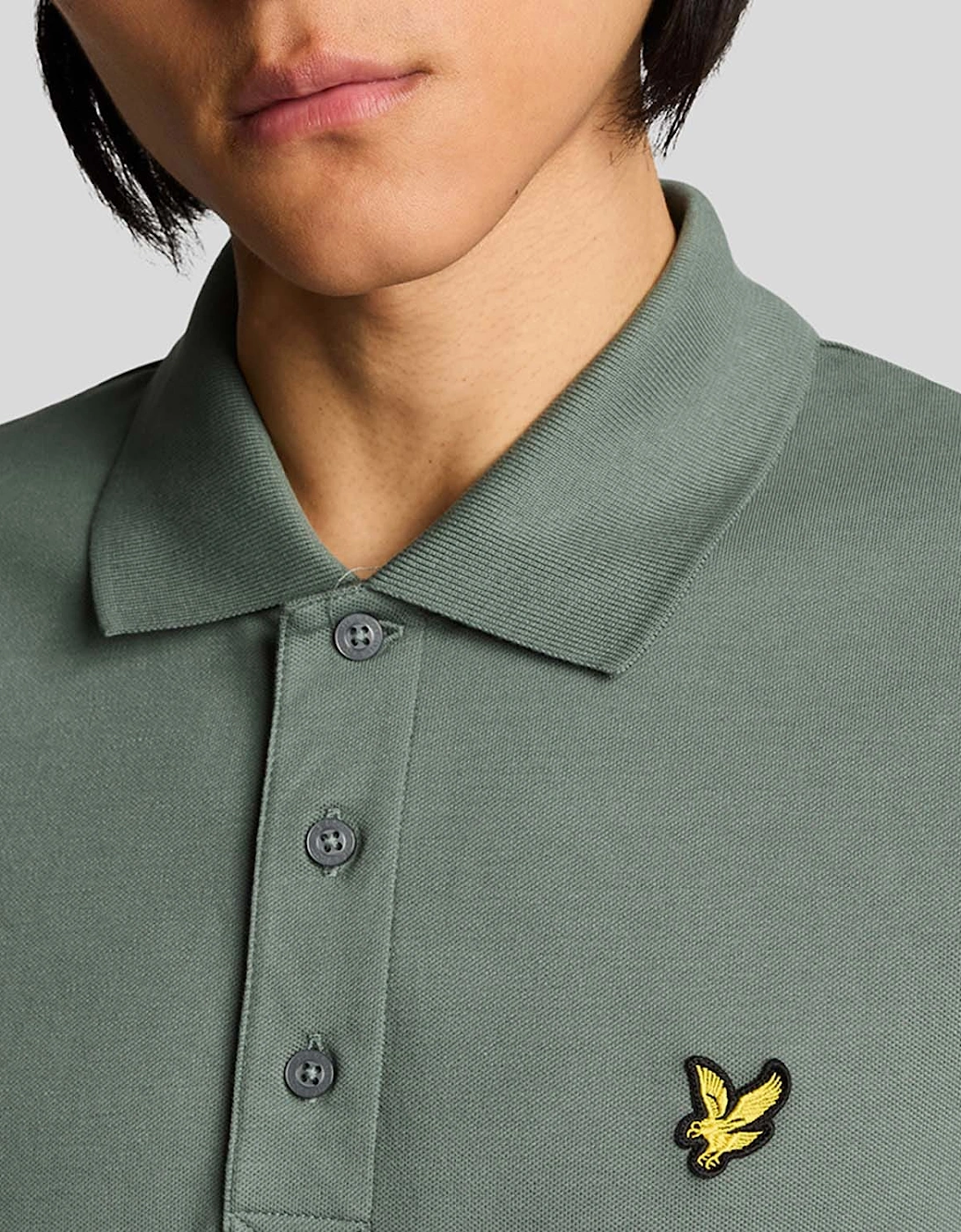 Plain Cotton Polo Shirt