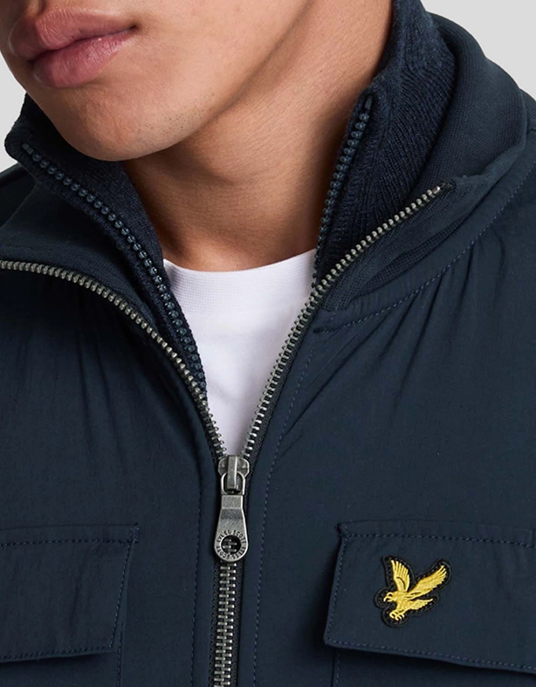 Hybrid Zip Track Jacket