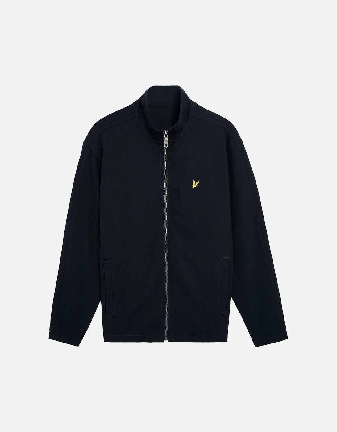 High Neck Twill Jacket