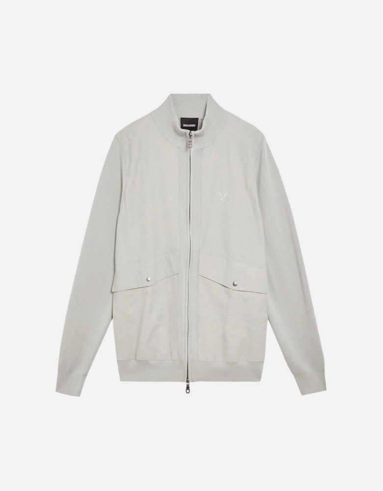 Milano Hybrid Full Zip Knitted Jacket