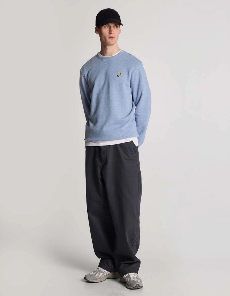 Heathered Crew Neck Sweatshirt