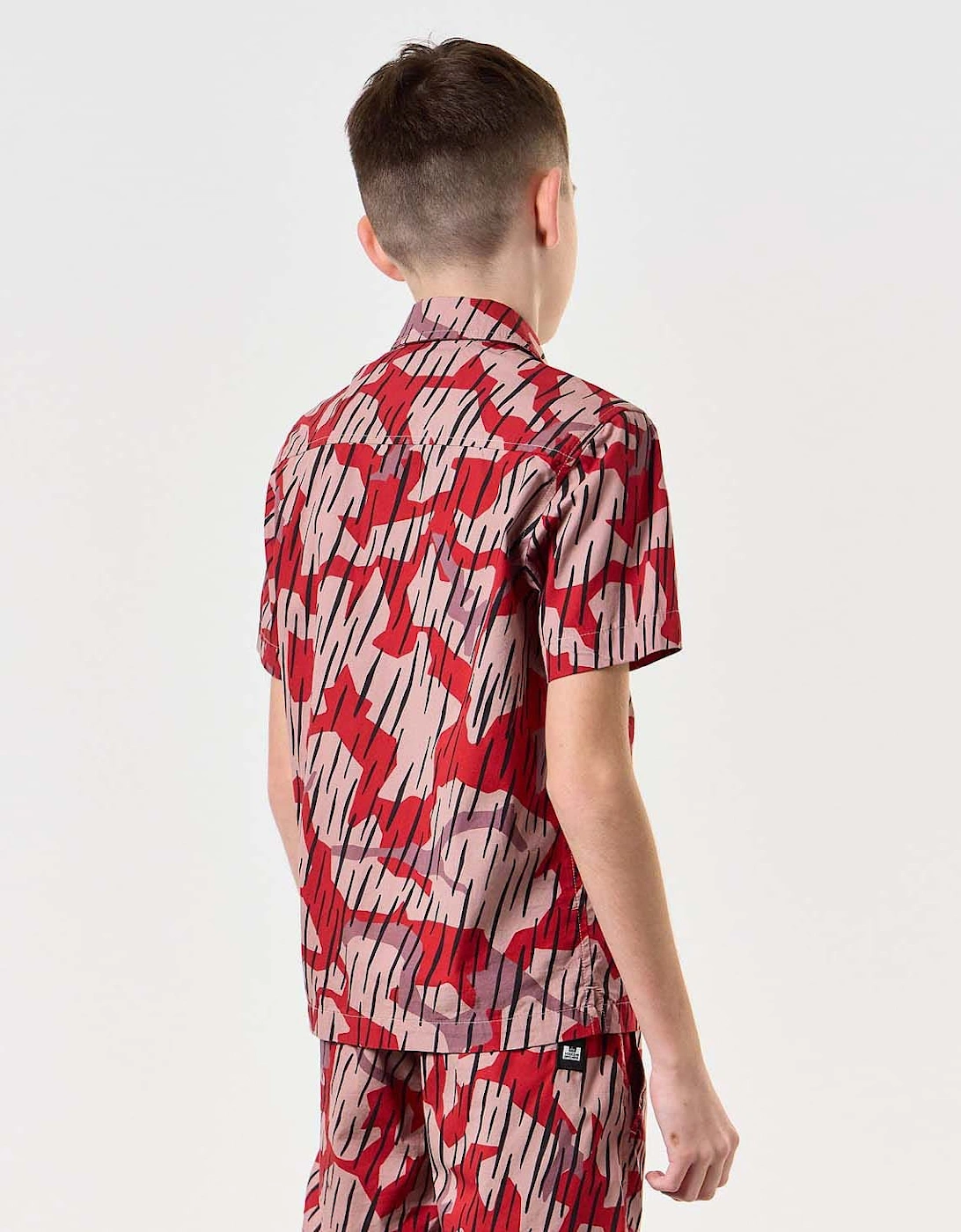 Junior Monuriki Rain Camo Resort Shirt