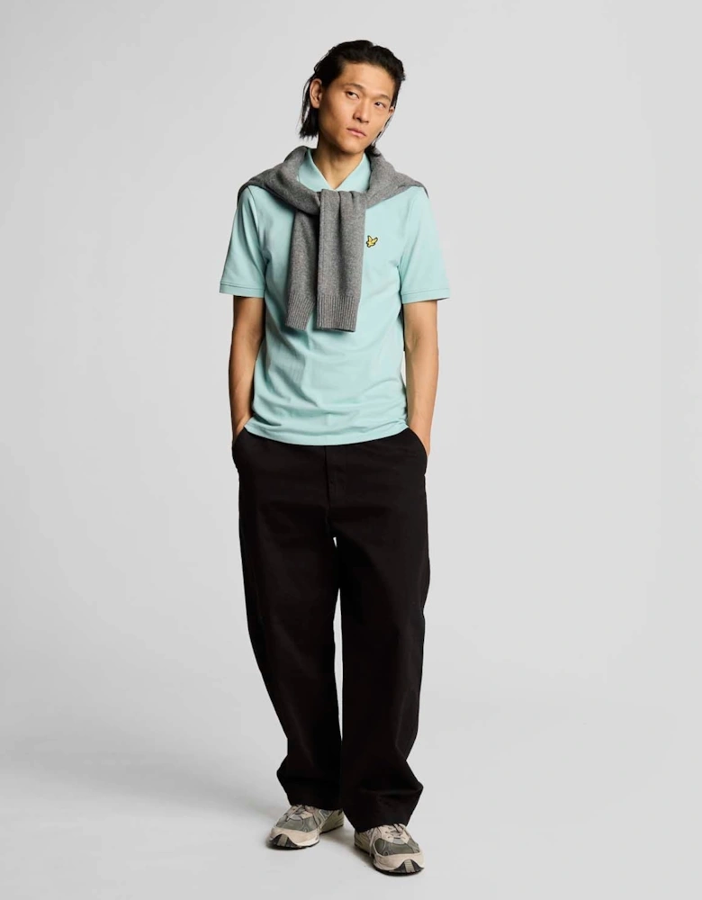 Plain Cotton Polo Shirt
