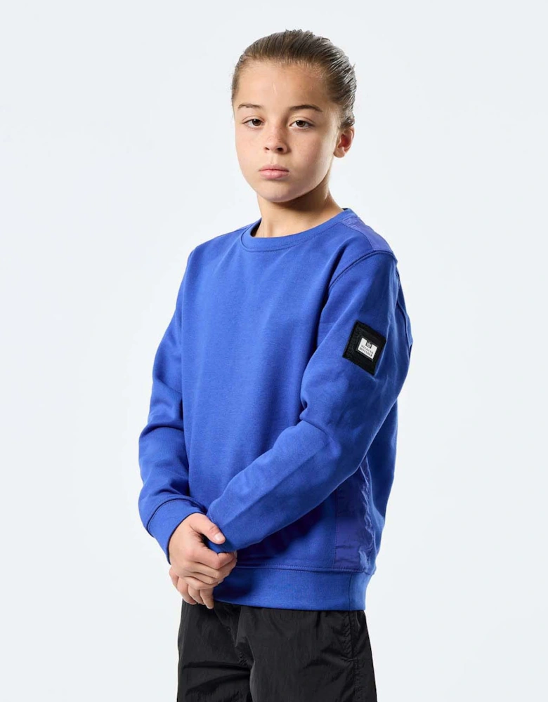 F Bomb Crewneck Overlay sweatshirt