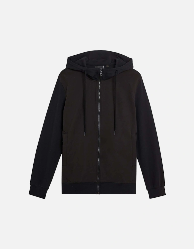 Softshell Hybrid Zip Through Hoodie