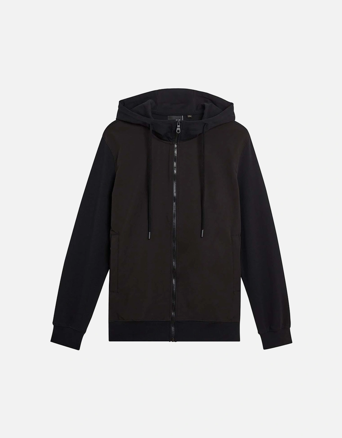 Softshell Hybrid Zip Through Hoodie