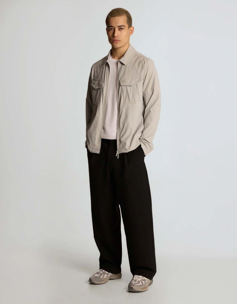 Nylon Pocket Overshirt