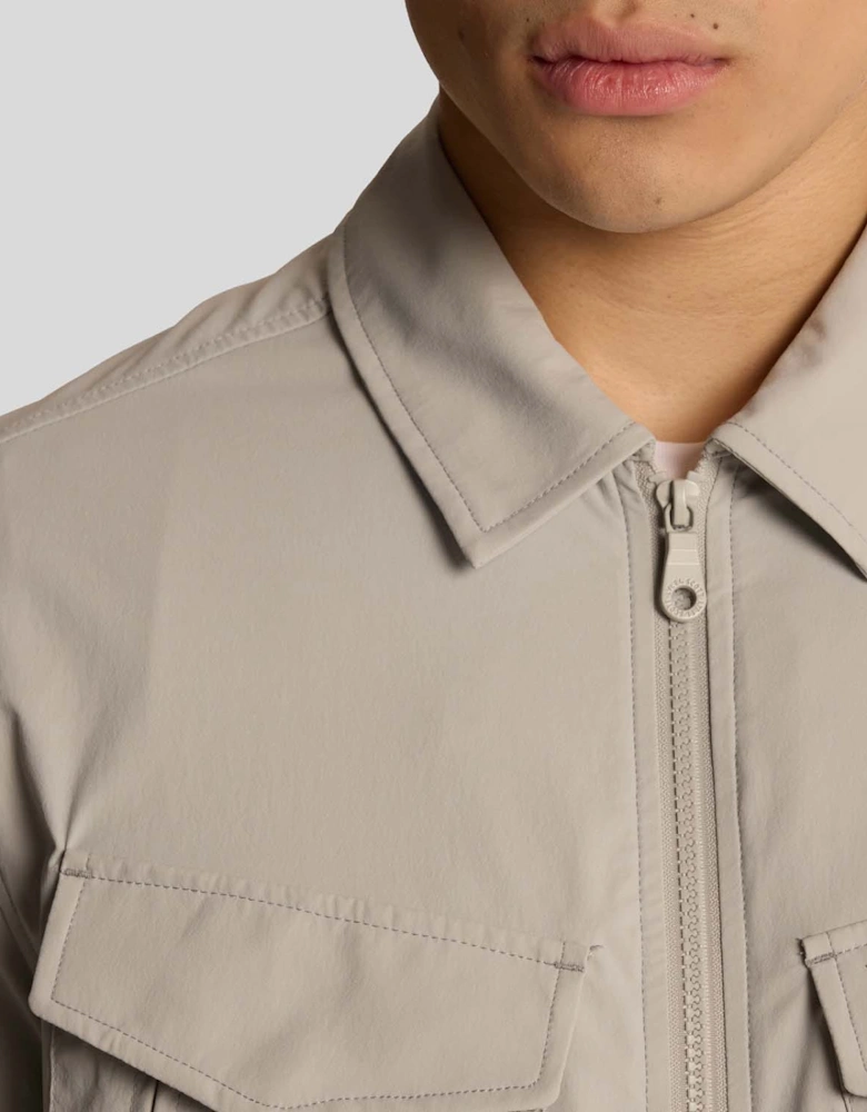 Nylon Pocket Overshirt