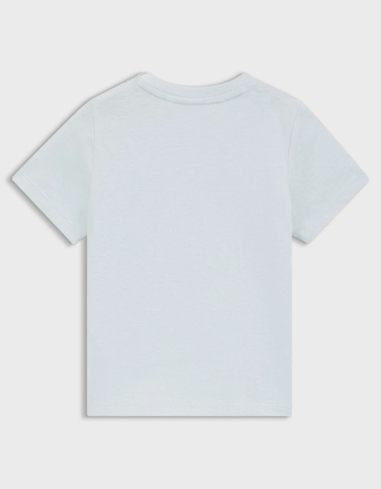 BOSS BABY/TODDLER PALE BLUE T SHIRT J52712