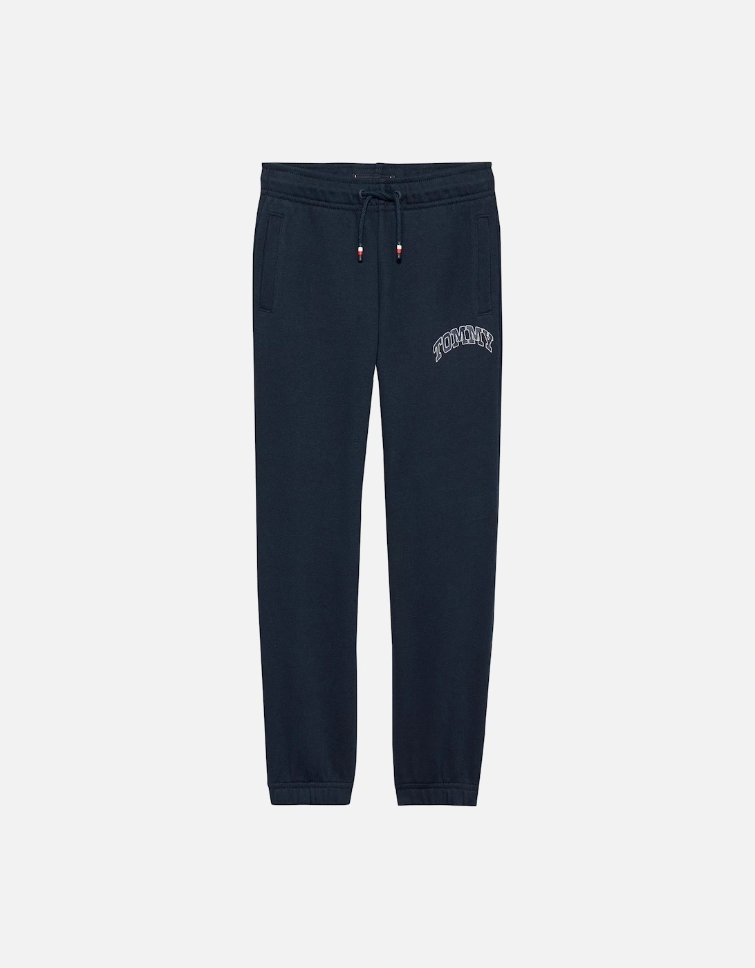 NAVY RAISED PRINT TRACKSUIT.