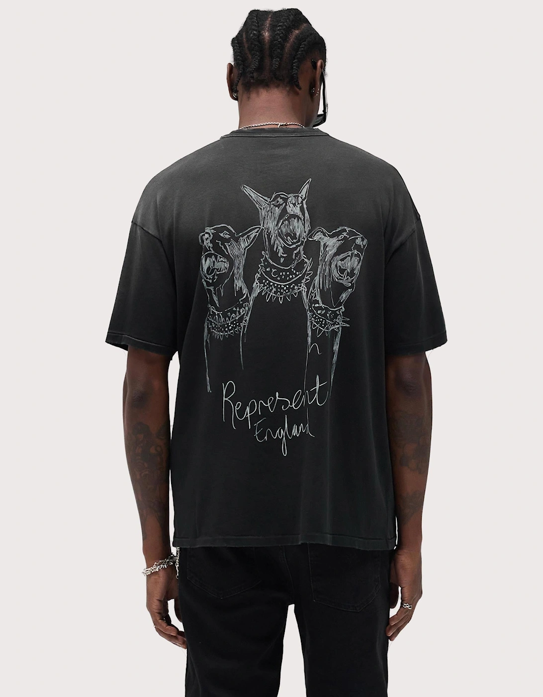 Relaxed Fit Hand Drawn Thoroughbred Dogs T-Shirt, 5 of 4