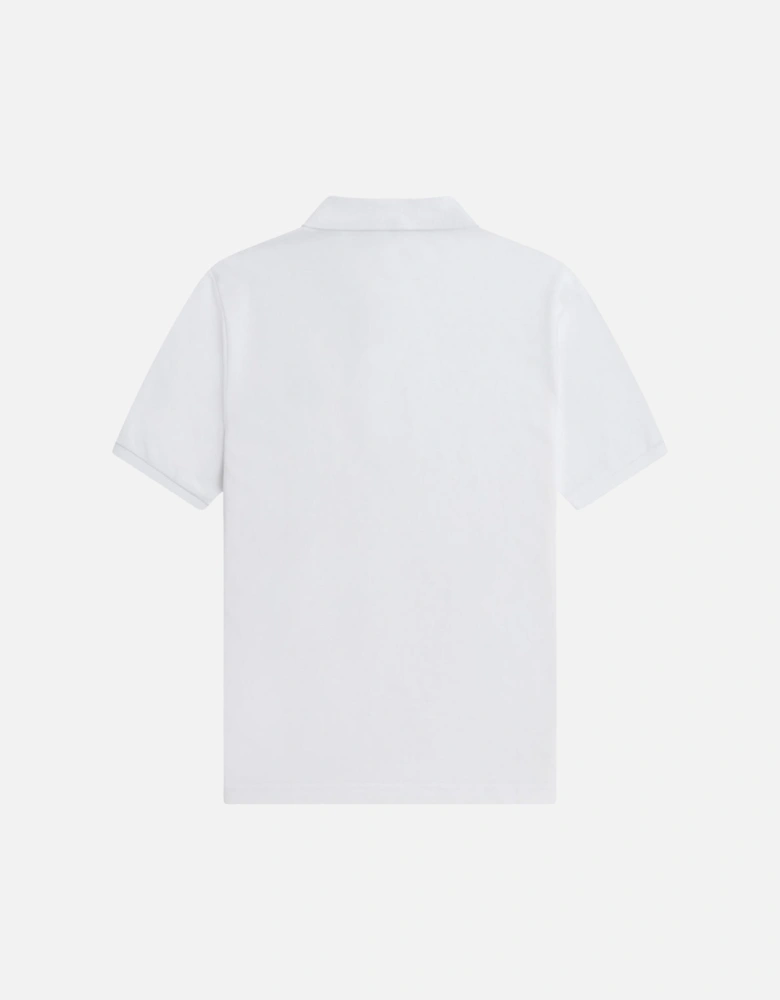 Plain White Polo Shirt