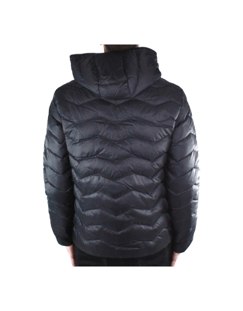 Black Full Zip Closure Jacket